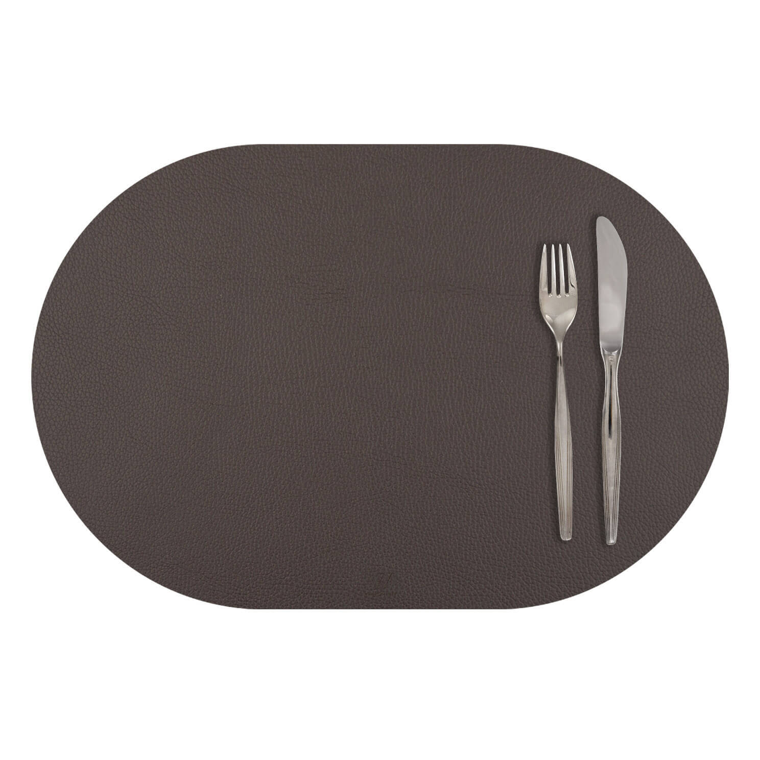 Platzdecke aus Rindleder, oval, extra langlebig – Wunschleder